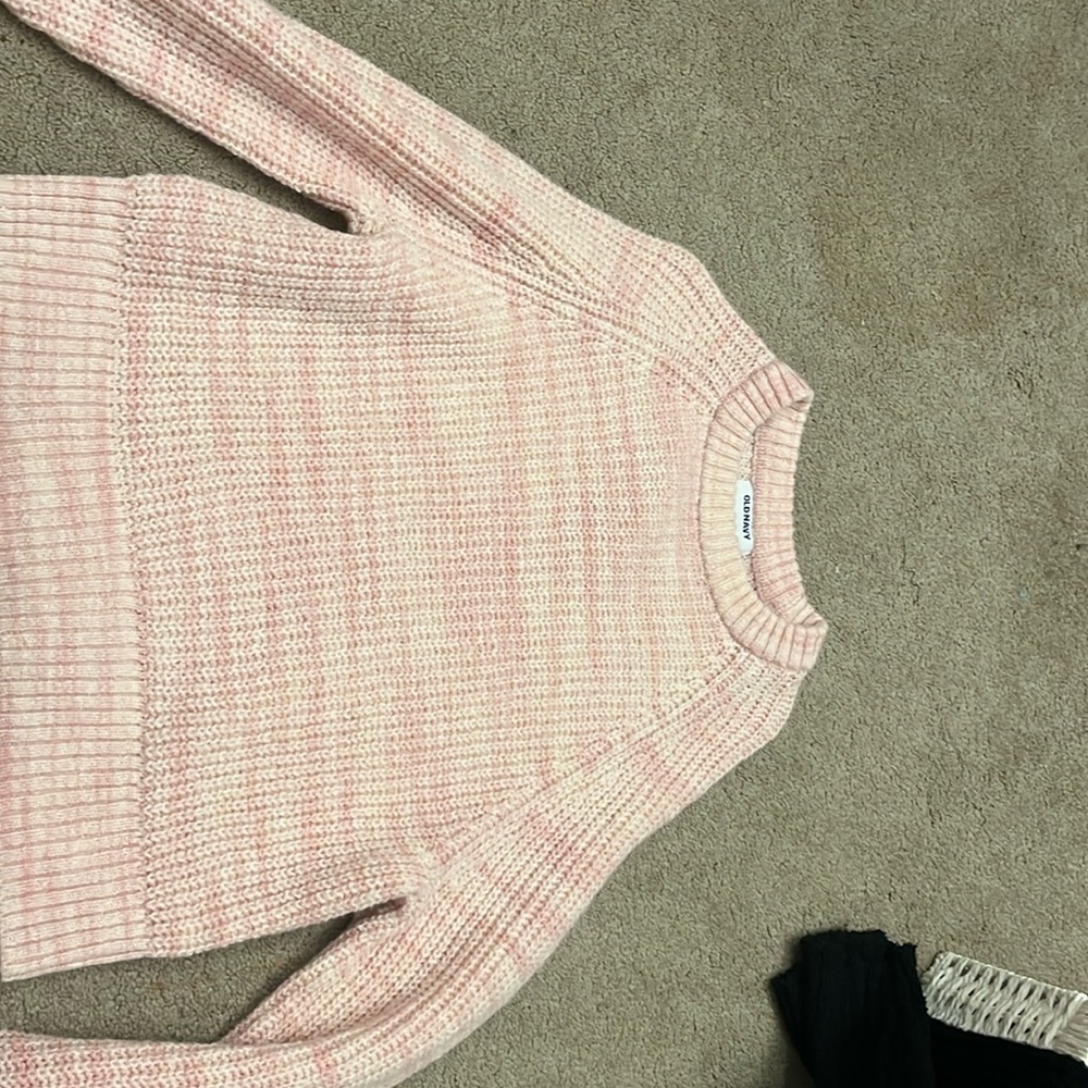 Pink and white